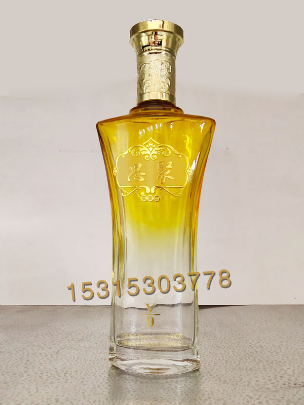 晶白料酒瓶-002  